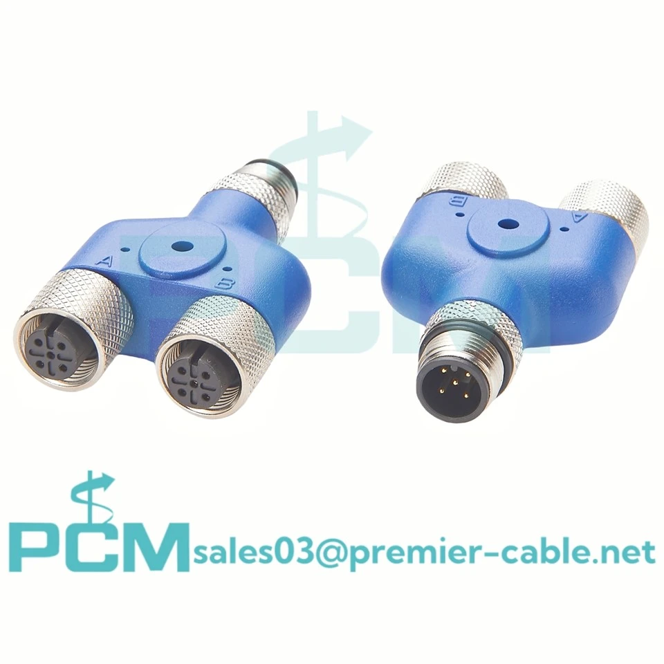 NMEA2000 Metallschraube M12 Canopen männlich bis weiblicher y Splitter