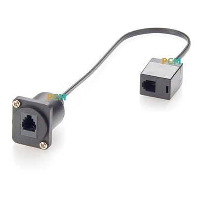 Panel Mount Modulare Stecker RJ9 RJ11 -Jackkabel