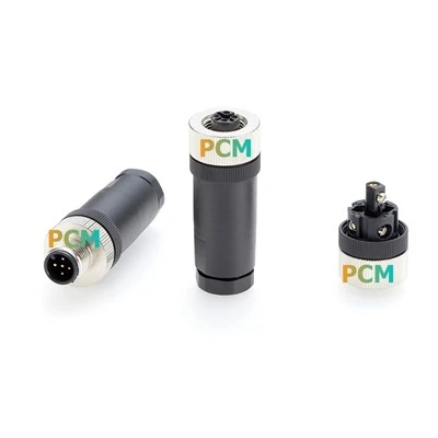 Vor Ort konfektionierbarer M12-Stecker