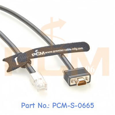 Micro DB9 bis RJ12 SPS Serienkabel