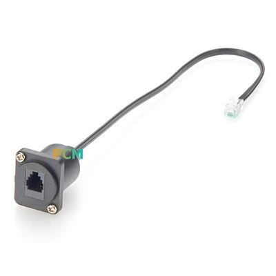 D -Serie Modular RJ9 RJ11 Flanschmontagekabel