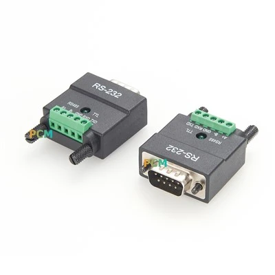 Rs232 db9 männlich zu rs485 ttl 2- in -1 Converter Adapter