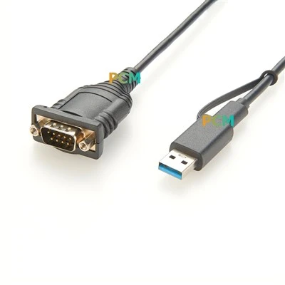 Serienkabel USB Typ-A USB Typ-C DB9