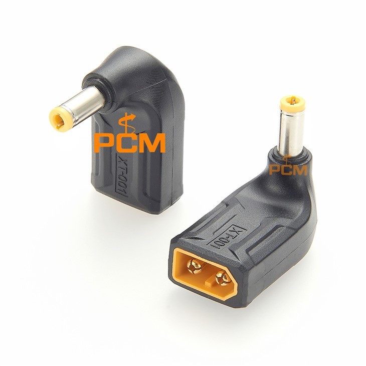 Chenyang XT60 Auf DC Adapter 90 Grad - 5,5x2,5mm Stecker Für RC Modelle, Drohnen & Ladegeräte